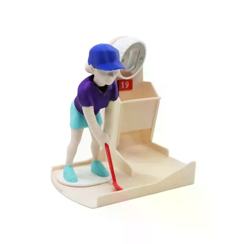 Kitchen Gadgets For Gifts - Golfer-Figur Flaschenöffner mit Kapselsammelfach Heimbar-Dekoration Golf-Liebhaber-Geschenk