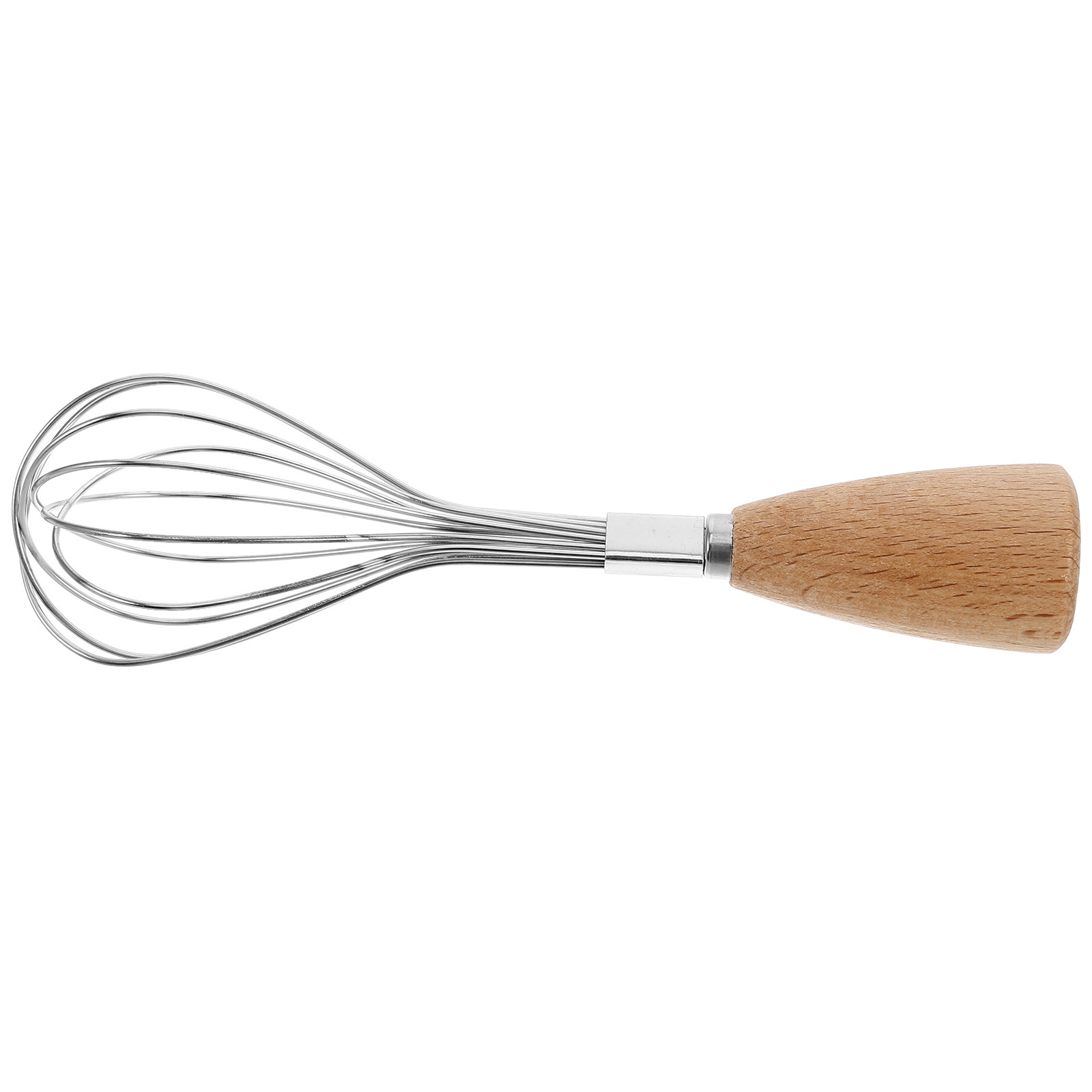 Quirky Kitchen Gadgets - Mini Edelstahl-Schneebesen mit Holzgriff für Eier,