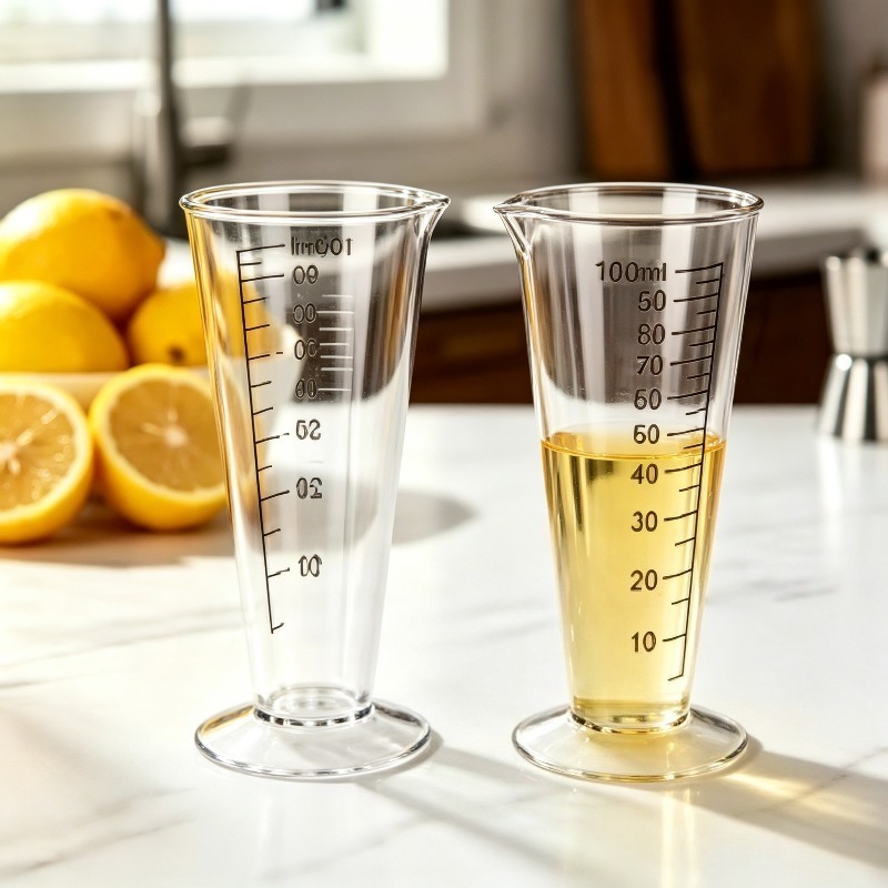 Kitchen Gadgets For Small Kitchens - 100ml Kunststoff-Messbecher mit Skala, Lebensmittelecht BPA-frei,