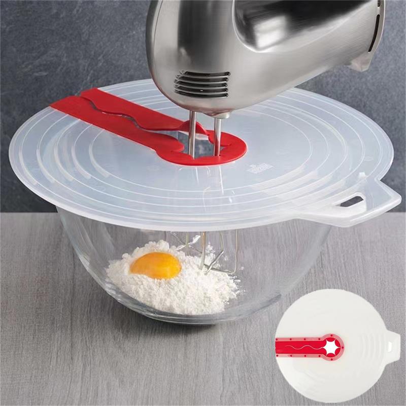 Quirky Kitchen Gadgets - Beat Eggs Mixer-Abdeckung, Mixer-Spritzschutz, Schneebesen, Rührschüssel-Deckel,