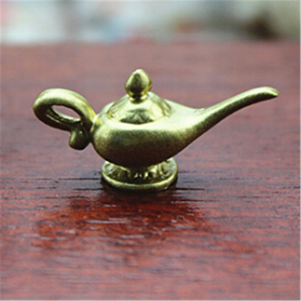 Kitchen Gadgets Gold - 1:12 Puppenhaus Miniatur Mini Gold Teekanne