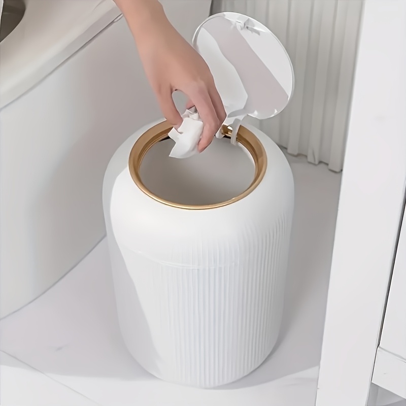 Kitchen Gadgets Luxury - Luxuriöser gestreifter Mülleimer im Laternen-Stil für