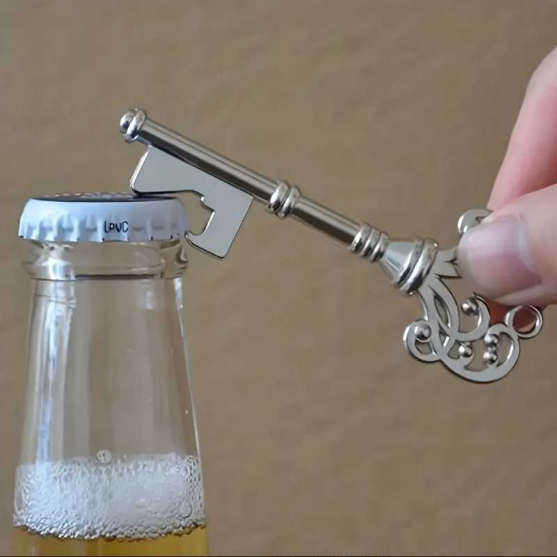 Kitchen Gadgets For Gifts - 1 Stück, Flaschenöffner, Vintage-Kronen-Flaschenöffner in Schlüsselform,