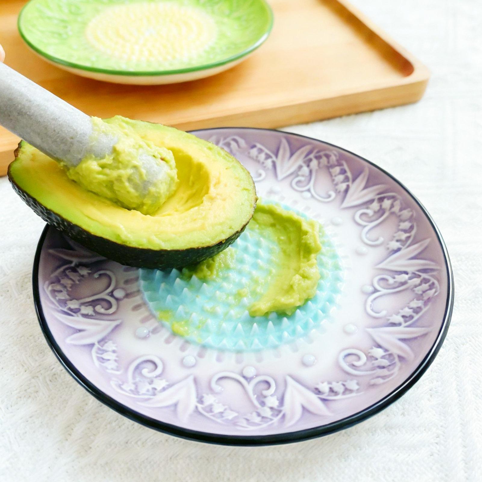 Kitchen Gadgets In Spanish - Keramische Knoblauchreibeplatte, Handliche Kleine Küchenhelfer, Spanische