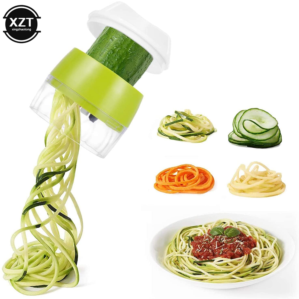 Kitchen Gadgets Pasta - Handheld Duty Spiralizer Gemüseschneider Gemüsespiralschneider Cutter
