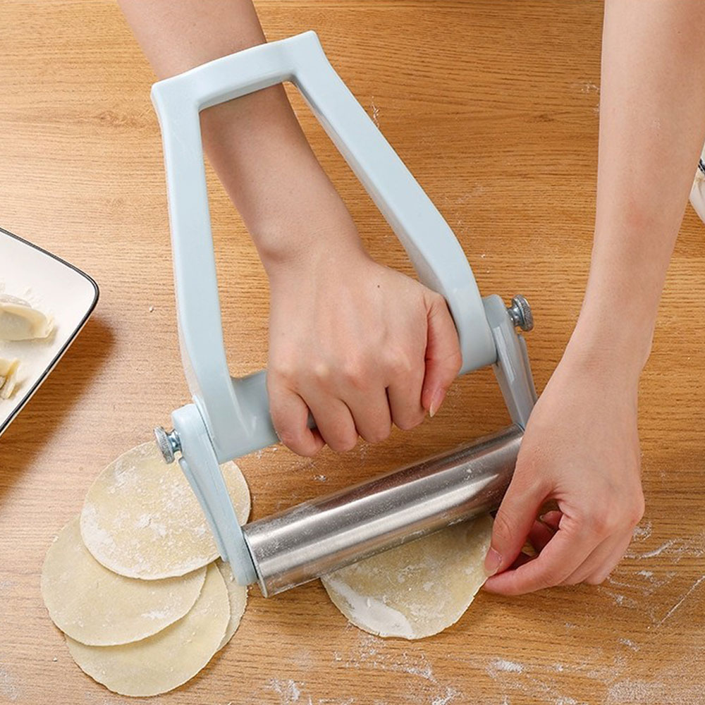 Kitchen Gadgets For Gifts - Faltbarer Edelstahl-Teigroller, Gebäck- und Pizzaroller, Küchenwerkzeug,
