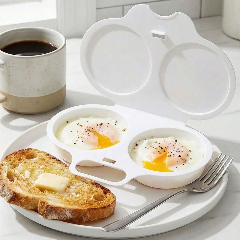 Kitchen Gadgets For Gifts - Mikrowellen-Eierkocher, für die Zubereitung von Frühstück,