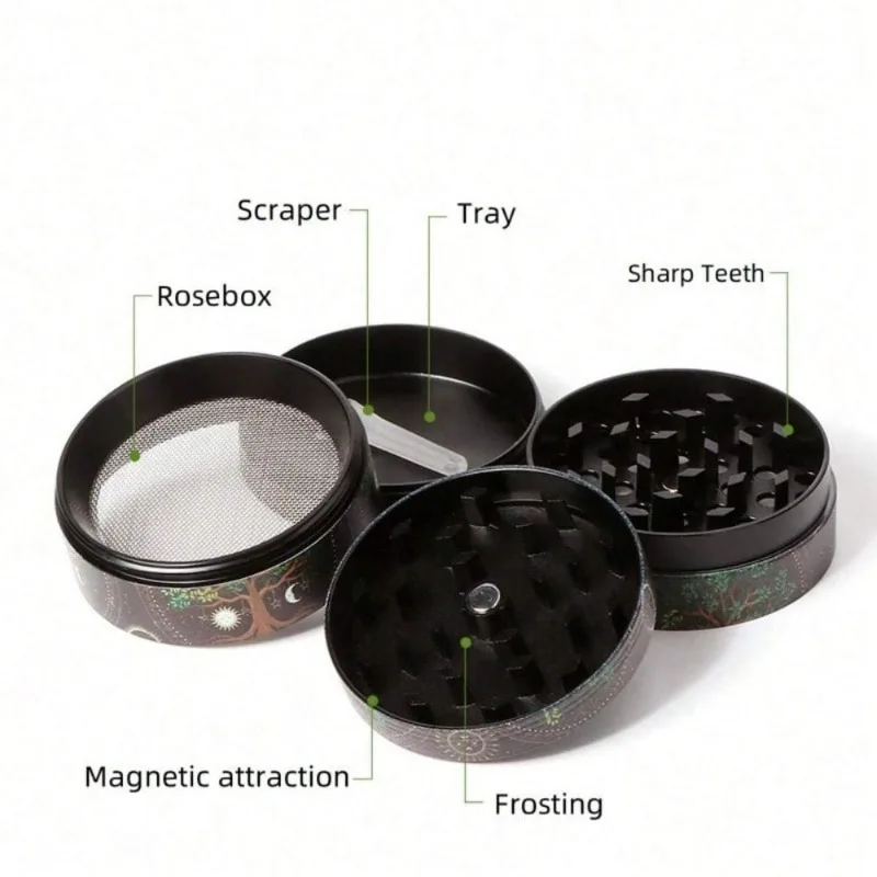 50mm Metall Schädel Kräutermüh – Kitchen Gadgets Gold Bewertung und Preis