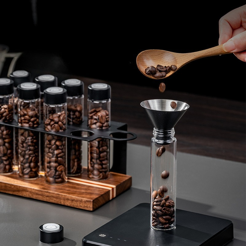 JUSTINLAU Glas-Kaffeebohnen-Au – Kitchen Gadgets Organizer Bewertung und Preis