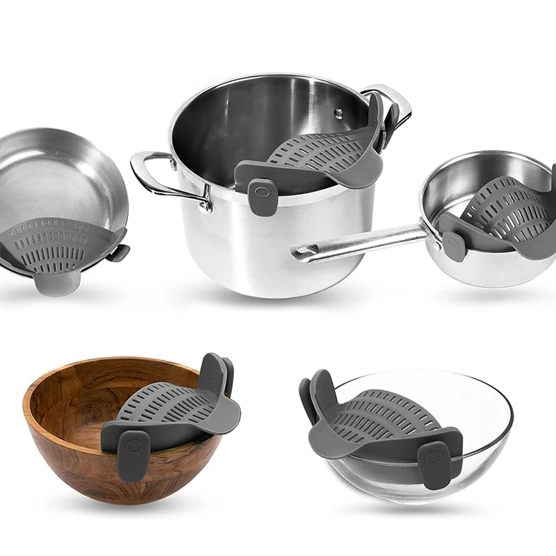 Silikon-Küchensieb zum Anklemm – Kitchen Gadgets Pasta Bewertung und Preis