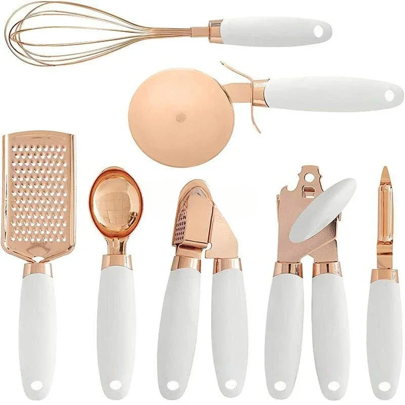 Küchenzubehör-Set mit 7 Teilen – Kitchen Gadgets Gold Bewertung und Preis