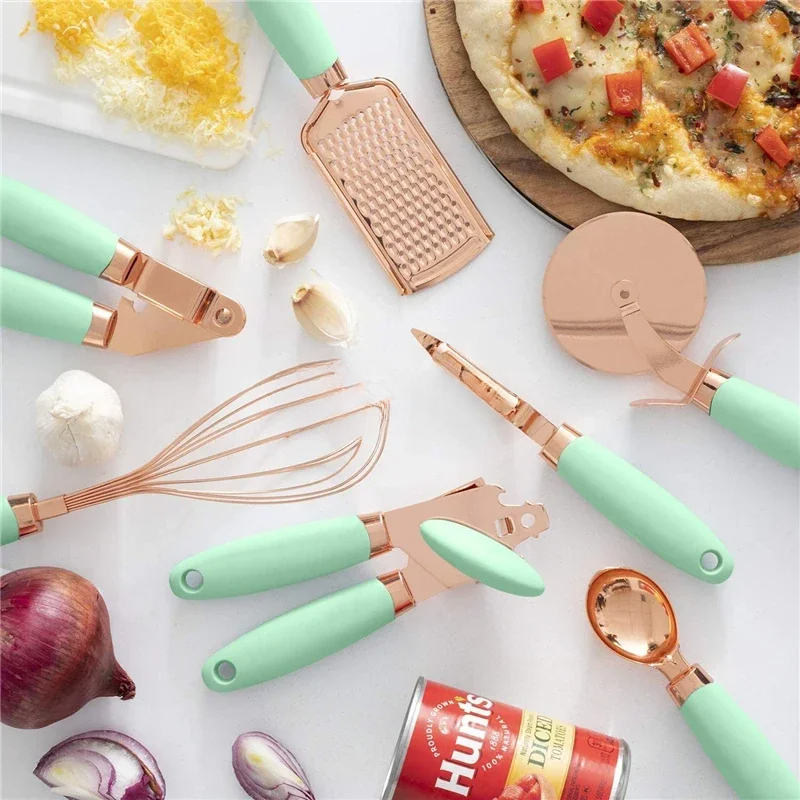 Küchenzubehör-Set mit 7 Teilen – Kitchen Gadgets Gold Bewertung und Preis