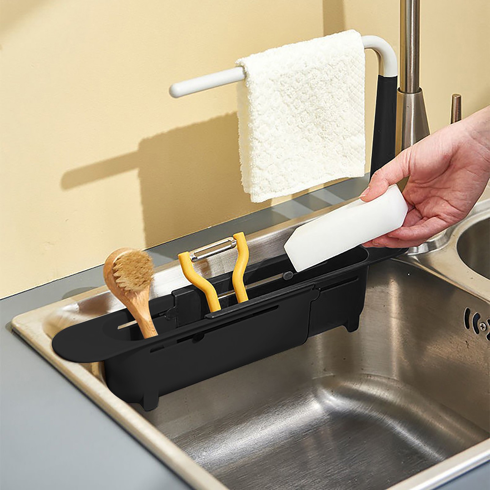 Teleskop Spüle Regal Abtropffl – Quirky Kitchen Gadgets Bewertung und Preis