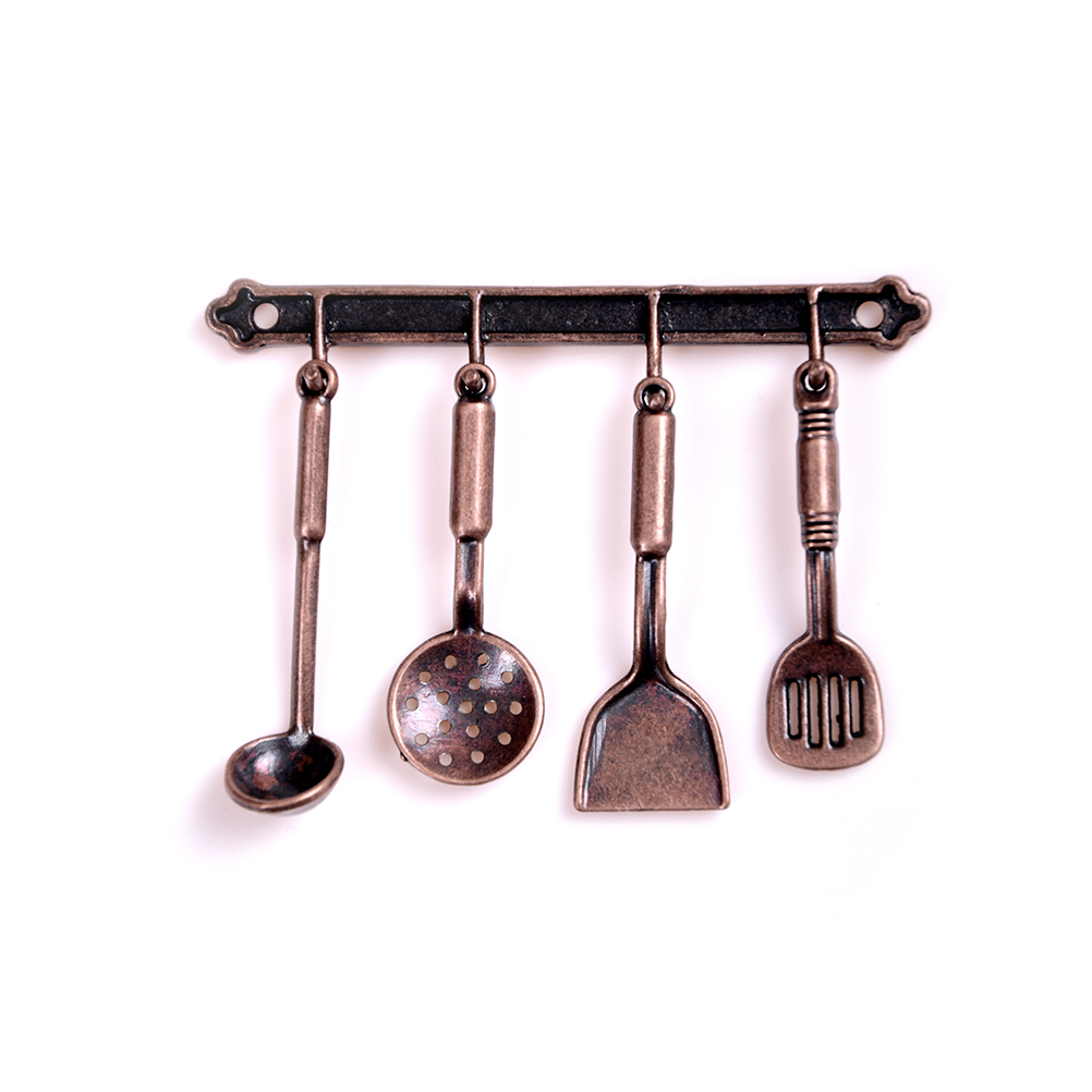 Maßstab 1:12 Puppenhaus Miniat – Kitchen Gadgets Gold Bewertung und Preis