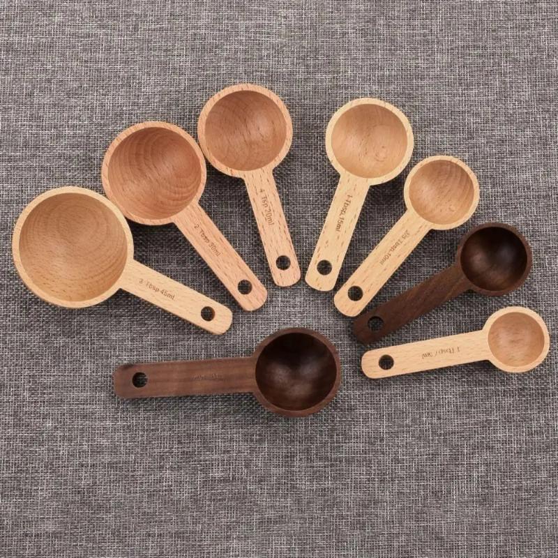 Holz-Messlöffel 7,5-45ML Tragb – Kitchen Gadgets For Gifts Bewertung und Preis