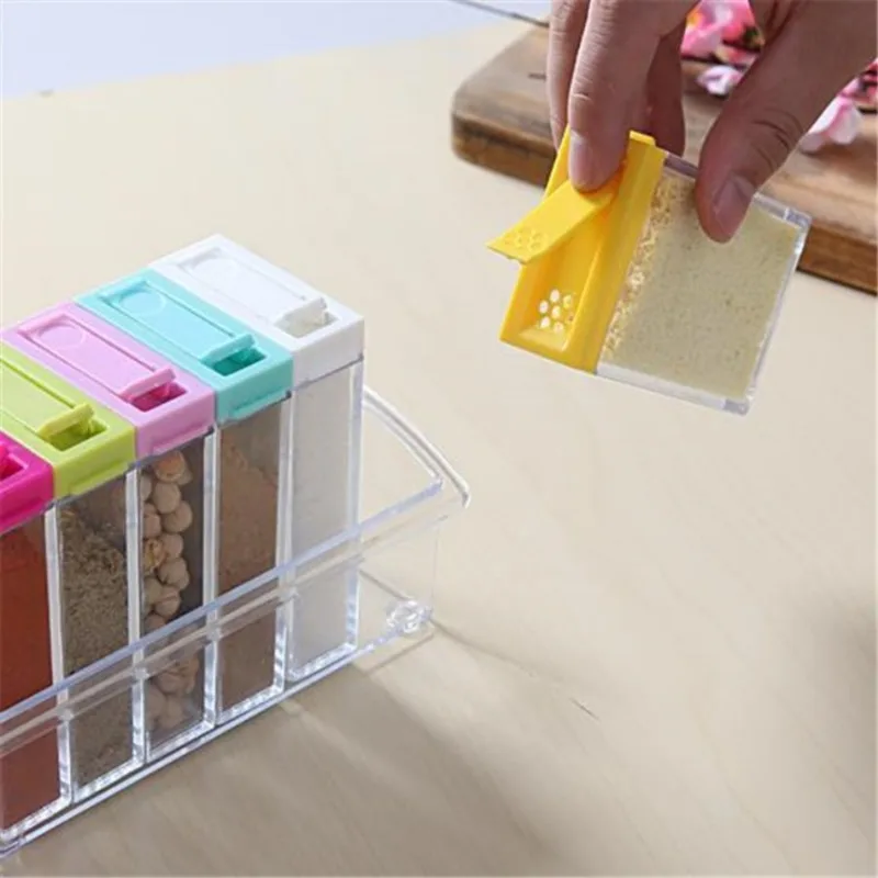 Transparente Gewürz-Gewürzbox  – Kitchen Gadgets Organizer Bewertung und Preis