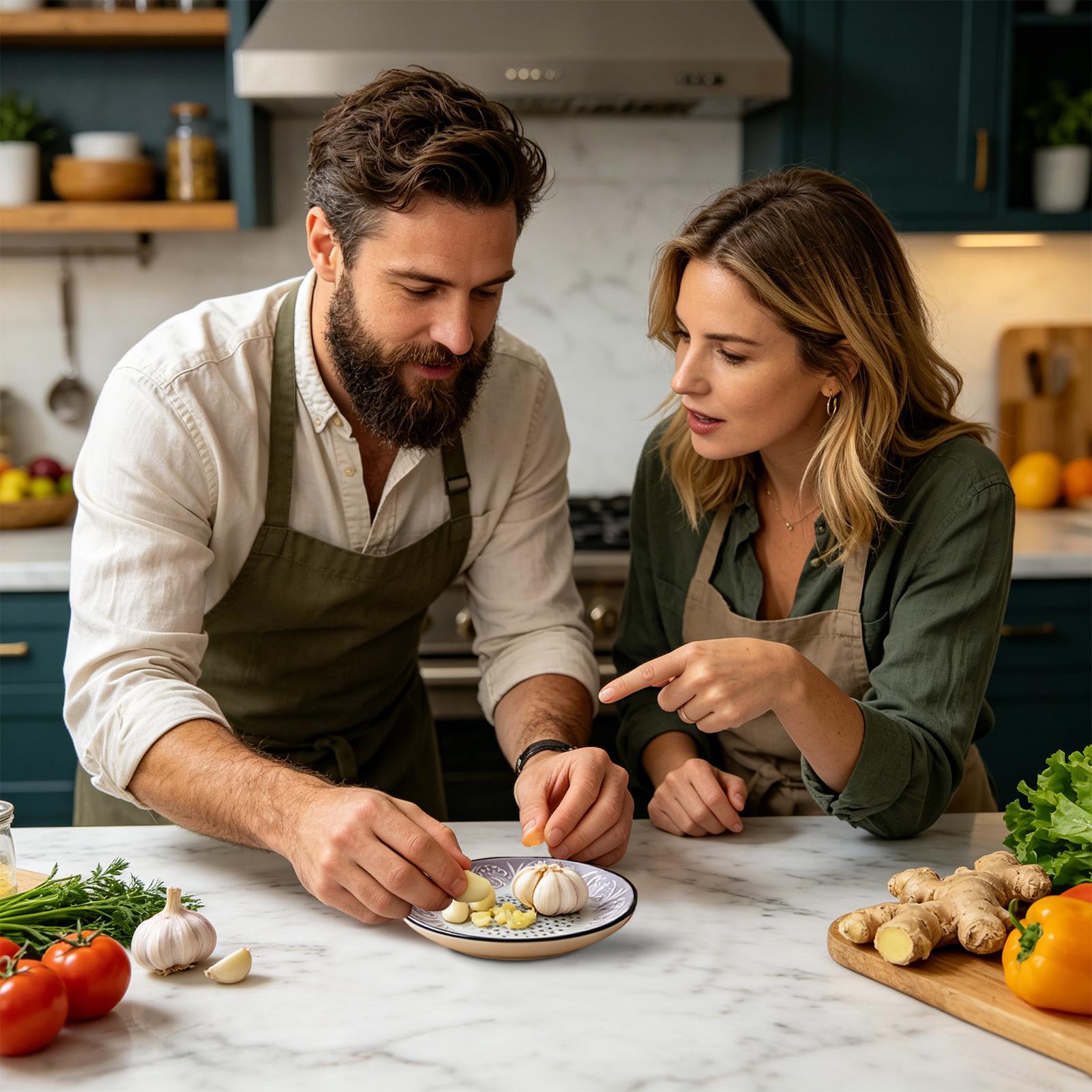 Keramische Knoblauchreibe-Scha – Kitchen Gadgets In Spanish Bewertung und Preis