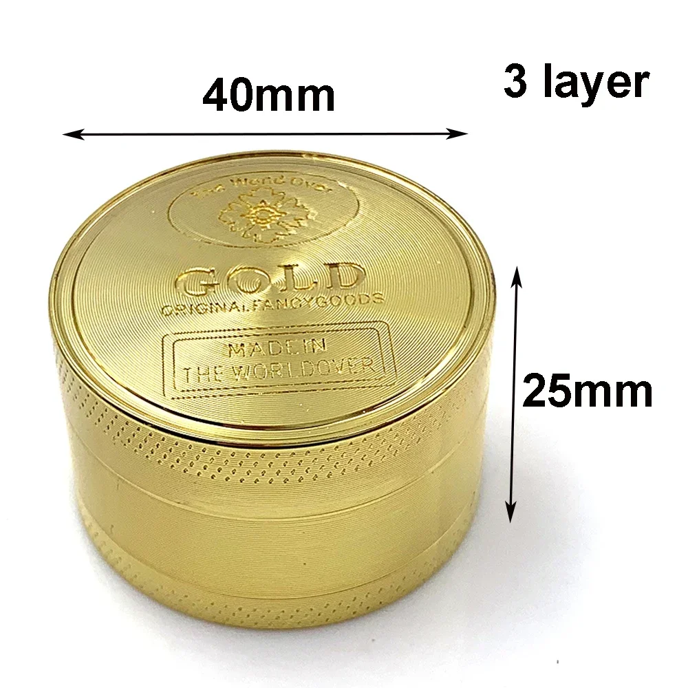 Kräutermühle 3/4 Teile Zinkleg – Kitchen Gadgets Gold Bewertung und Preis