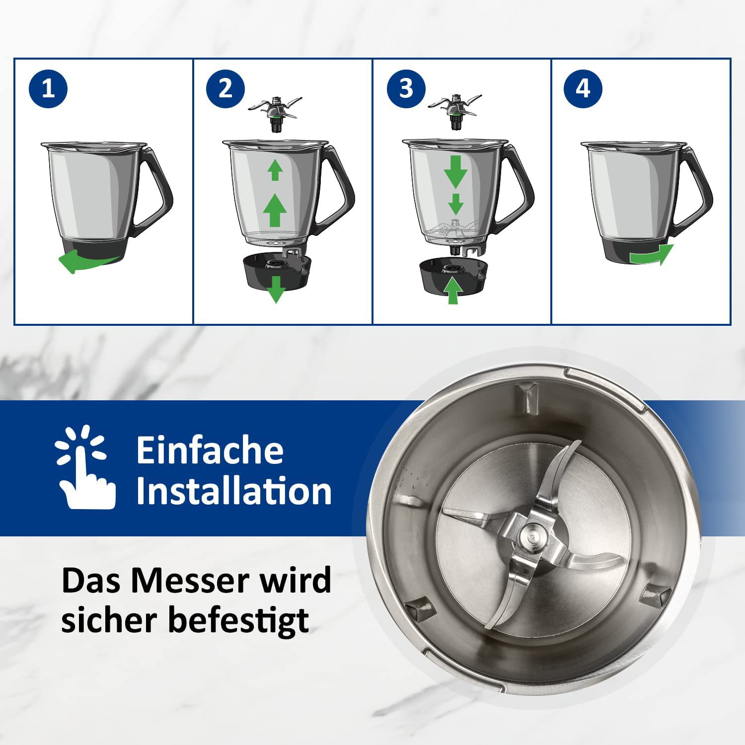 Klinge für Thermomix TM5 TM6 E – Kitchen Gadgets Thermomix Bewertung und Preis