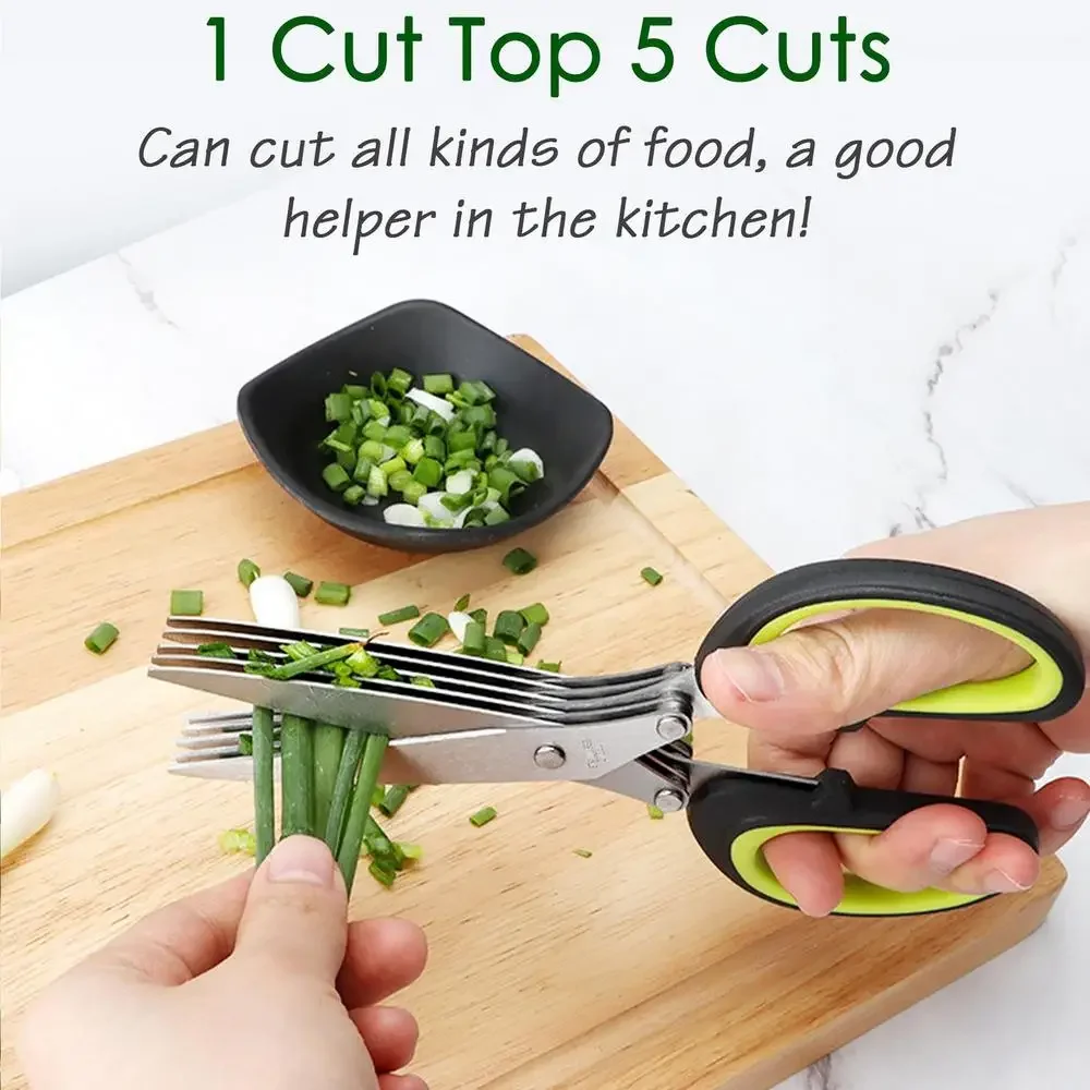 Mehrschichtige Schere, Küchens – Herb Scissors 5 Blade Bewertung und Preis
