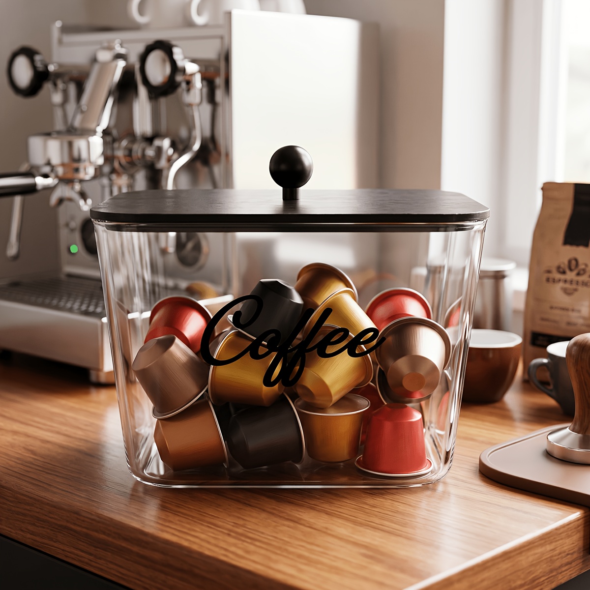 Kaffeepads-Halter mit Deckeln, – Kitchen Gadgets Organizer Bewertung und Preis