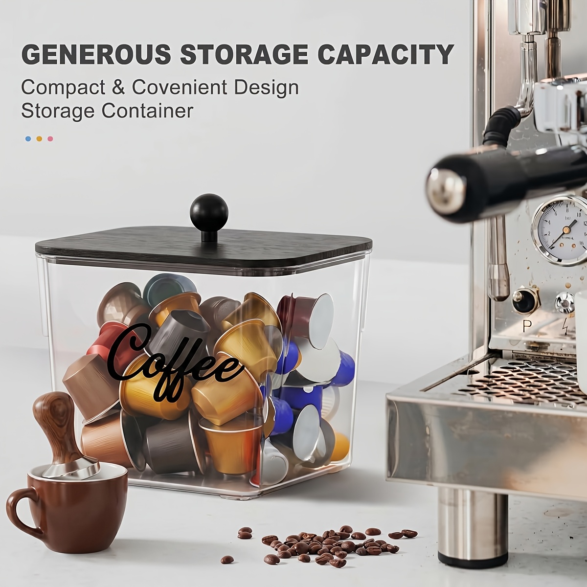 Kaffeepads-Halter mit Deckeln, – Kitchen Gadgets Organizer Bewertung und Preis
