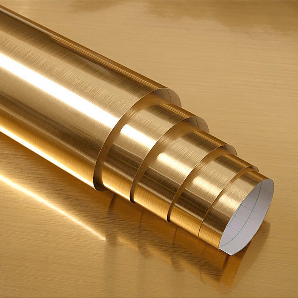 PVC Metallisch Gebürstete Gold – Kitchen Gadgets Gold Bewertung und Preis