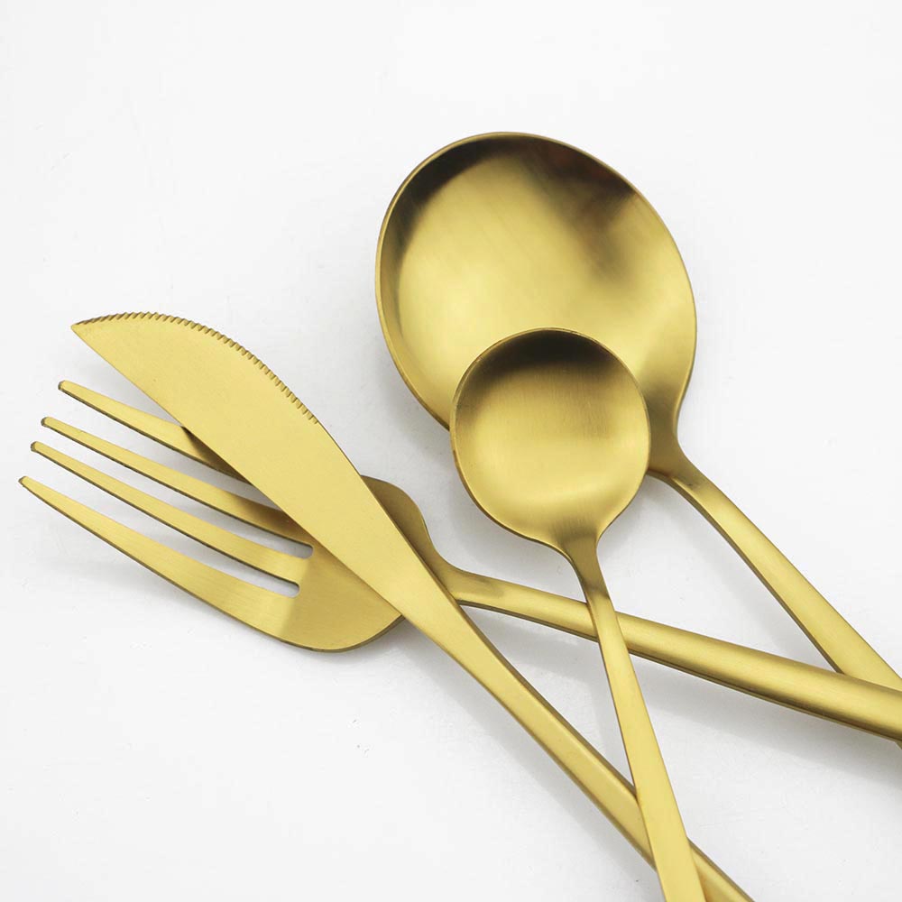 6Pcs Matte Edelstahl Teelöffel – Kitchen Gadgets Gold Bewertung und Preis