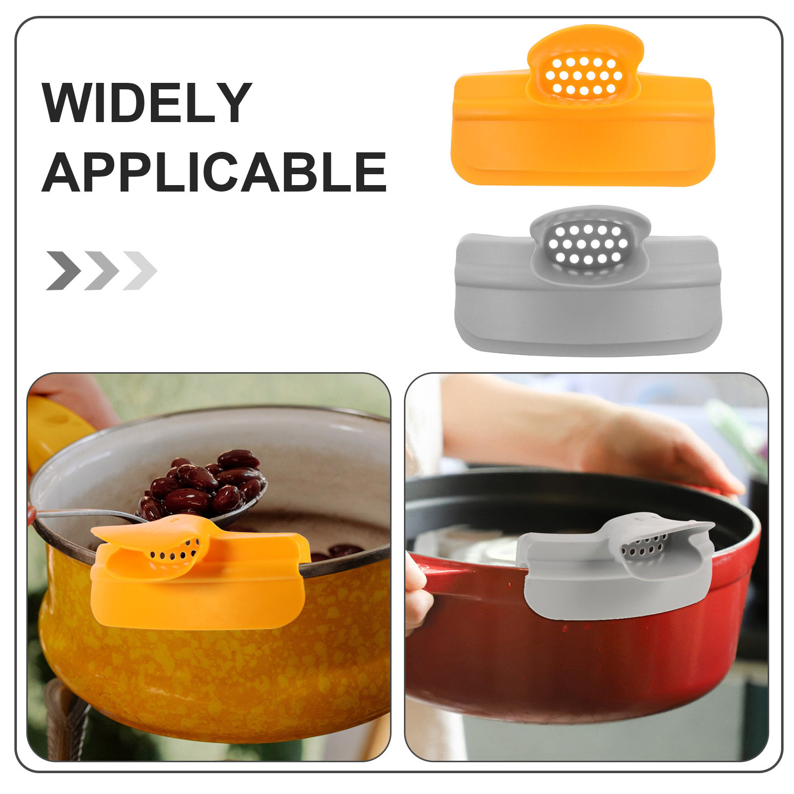 2 Stück Silikon-Topfkanten-Aus – Kitchen Gadgets Pasta Bewertung und Preis