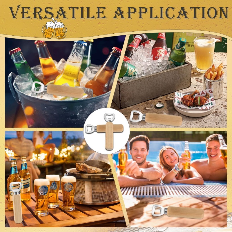 Edelstahl-Holz-Flaschenöffner  – Kitchen Gadgets For Gifts Bewertung und Preis